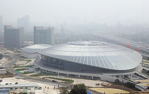 北京工业大学体育馆幕墙（2008奥运场馆）