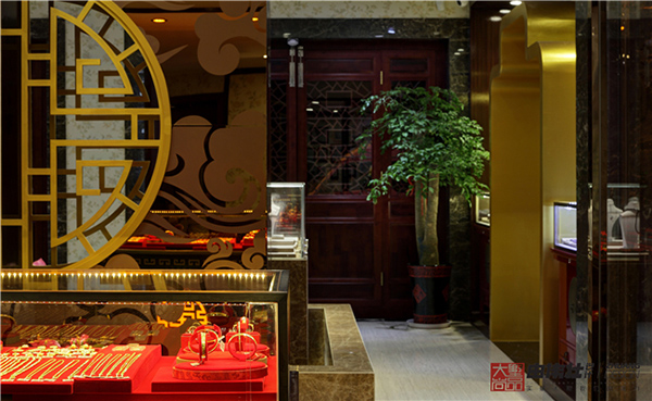 中式风格陈天宝珠宝店室内设计实景图 图9