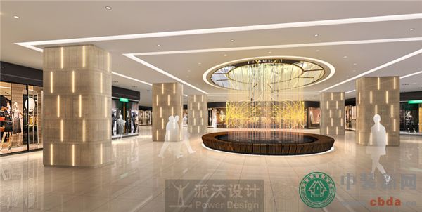 派沃作品：西安大唐西市国际购物中心效果图 3层