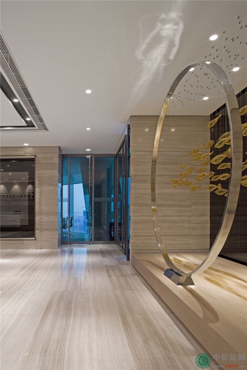 广州国际金融中心40层办公楼展厅设计项目
