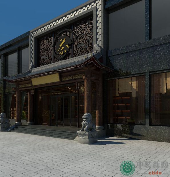 刘中辉作品：兼具古典与现代之美的茶楼设计