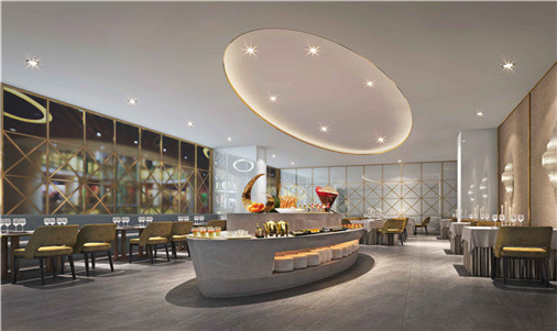 唐红设计作品：深圳市罗湖区水贝钻石主题餐厅